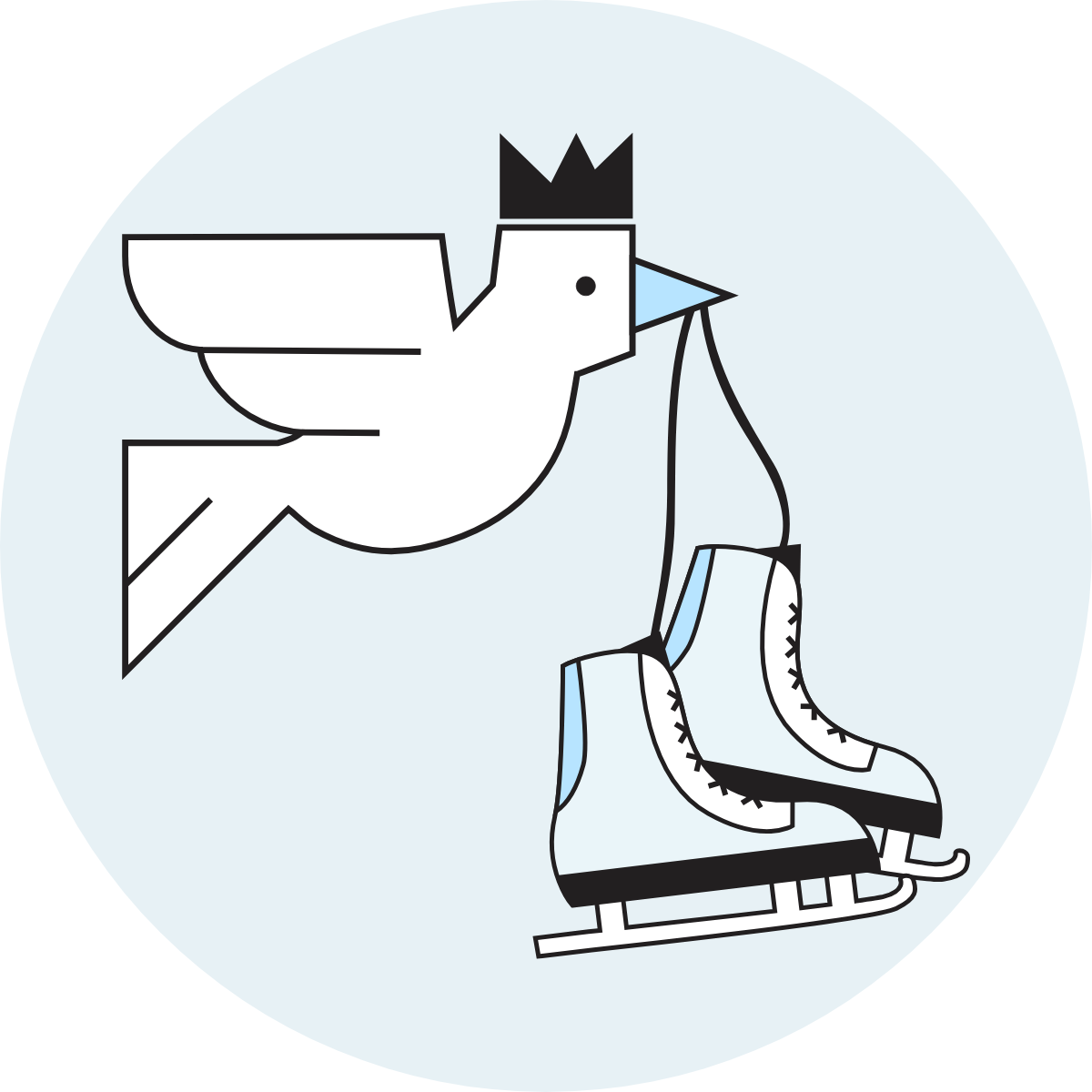 **SOLD OUT** Skate for Gaza – A Family Fundraiser on Ice - logo